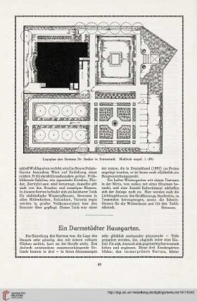 30: Ein Darmstädter Hausgarten