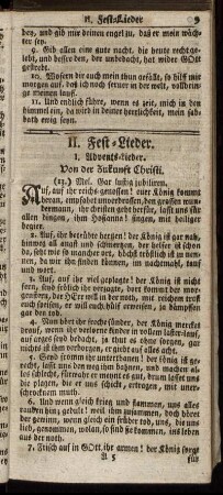 II. Fest-Lieder.