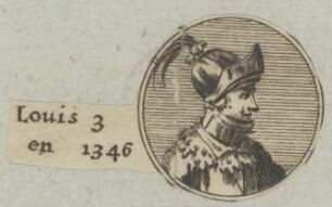 Bildnis von Louis 3, Graf von Flandern