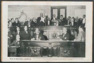 Ante la Asamblea Legislativa