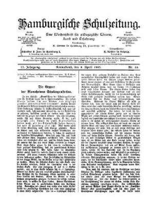 Die Gegner der Mannheimer Schulorganisation