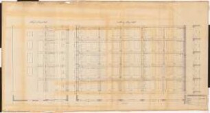 Reichsluftfahrtministerium, Berlin: Schematischer Schnitt Wände/Decken/Fenster [1:100]