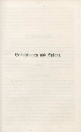 Erläuterungen und Anhang.