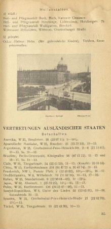 Vertretungen ausländischer Staaten