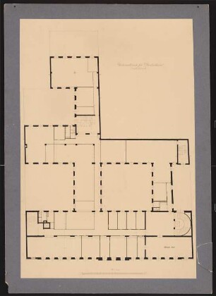 Nationalbank für Deutschland, Berlin: Grundriss 2.OG 1:100