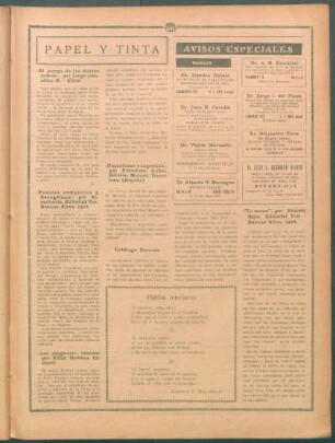"Poesías completas y Evangélicas", por Almafuerte. Editorial Tor. Buenos Aires, 1926.