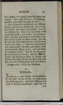21. Erbsünde