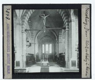 Merseburg, Dom : Innenansicht, Blick nach O