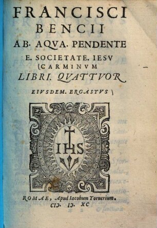 Carminum libri quattuor