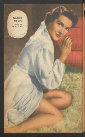 Nancy Davis (estrella de la M. G. M.) - [Fotografía]
