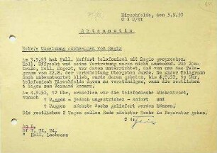 1.2.1 Zusammenarbeit VR Polen: Aktennotiz Umsetzung Aschewagen von Regis