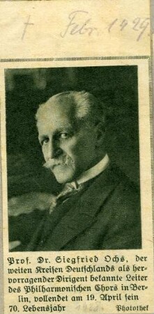 Ochs, Prof. Dr. Siegfried