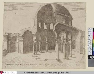 [The Temple of Bacchus; Tempel des Bacchus]