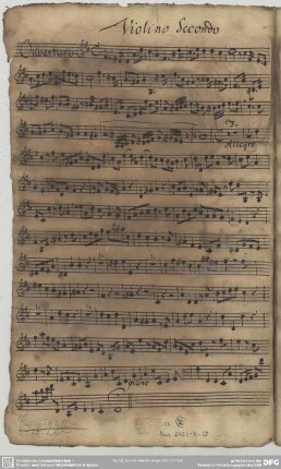 Händel, G. F., Riccardo primo re d'Inghilterra, HWV 23 <Ouvertüre>