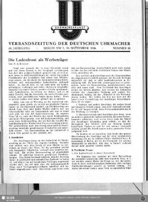 Die Ladenfront als Werbeträger