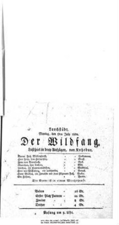 Der Wildfang