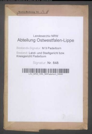 Erblasser: Bunse, Antonette, geb. Schimpf: