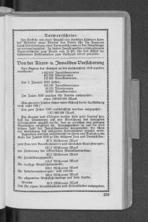 Von Alters- u. Invaliden-Versicherung