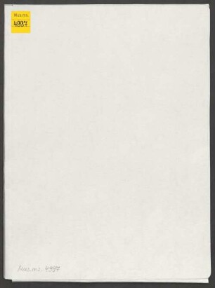 2 Arias - BSB Mus.ms. 4997 : [dust cover title:] Aria Nro XXIX // â // Vocibus 5 // Voce Sola // Violino 1mo // Violino 2do // Viola di Alto // Con // Organo. // ARIA Nro XXX // a // Vocibus 5 // Voce Sola // Violino 1mo // Violino 2do // Viola di Alto // Con // Organo