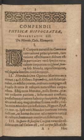 [Thesis] I. [bis] XII.