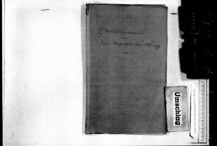 Kondolenzschreiben (1887)