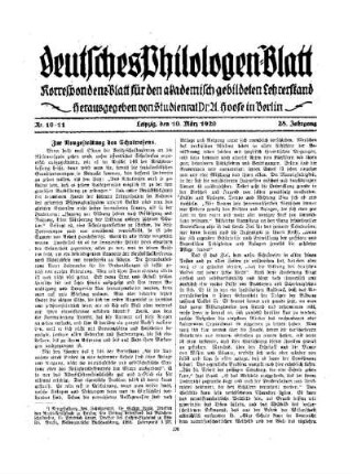 10/11: Heft 10/11