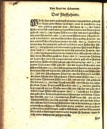 Das Fünffzehende.