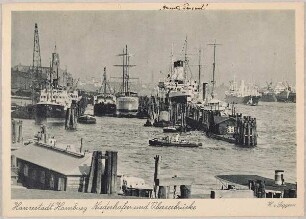 "Hansestadt Hamburg, Niederhafen und Überseebrücke"
