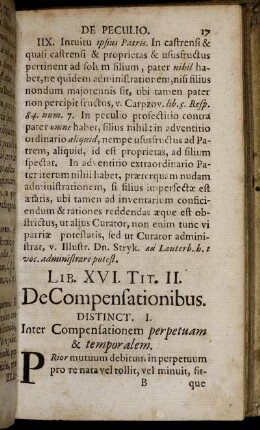 Lib. XVI. Tit. II. - Tit. III.