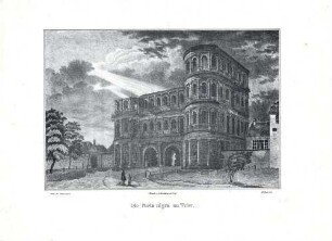 [Porta Nigra] : die Porta nigra zu Trier