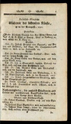 [Hof- und Staats-Schematismus]