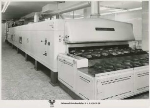 Universal-Netzbandofen "NU 2 500 / 19 Öl" der Werner-und-Pfleiderer-Maschinenfabriken und Ofenbau