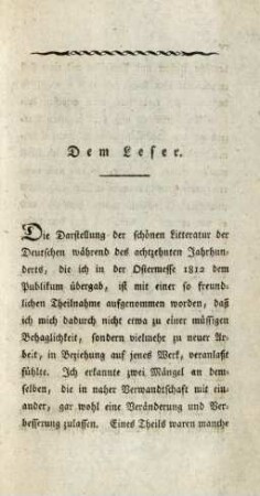 Dem Leser
