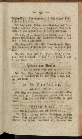 [Geburtsjahre der Künstler von 1650 - 1699]