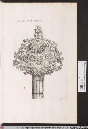 [Gartenvase mit Blumen]