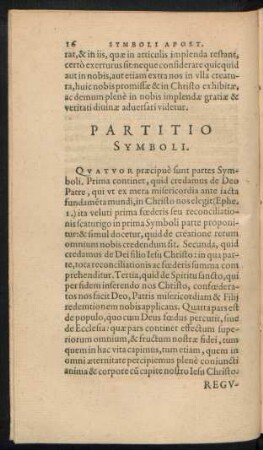 Partitio Symboli.