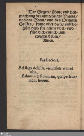 Pio Lectori