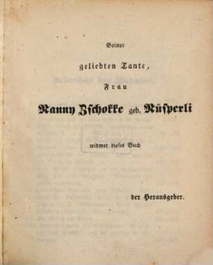 Erinnerungen an Heinrich Zschokke : ein Supplement zu Zschokke's Schriften