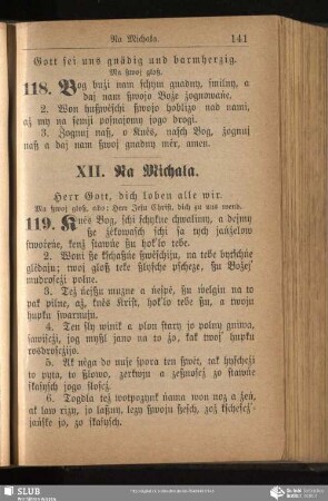 XII. Na Michała