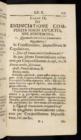 121-133, Caput IX - Caput X: De Enunciatione
