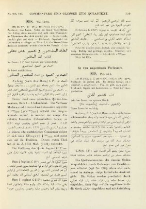 b) von ungewissen Verfassern (No. 909-939)