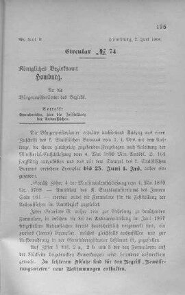Juni 1908