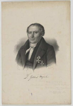 Bildnis des Gottlieb Christian Friedrich Mohnike