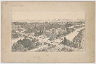 Thiersch, Friedrich von; München - Praterinsel; Konzertsaal - Vogelperspektive
