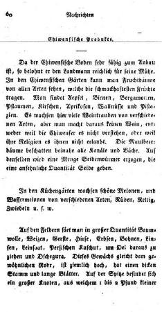 Chiwensische Produkte.
