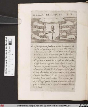 DELLA RELIGIONE DE [MONACI DI VALLE OMBROSA].