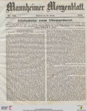 Mannheimer Morgenblatt