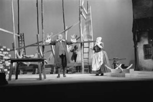 Szenenbilder aus " Zar und Zimmermann " von