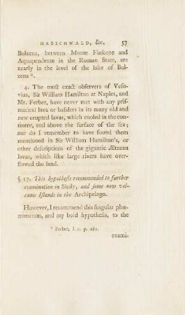§ 17. The hypothesis recommended to further examination in Sicily, ...