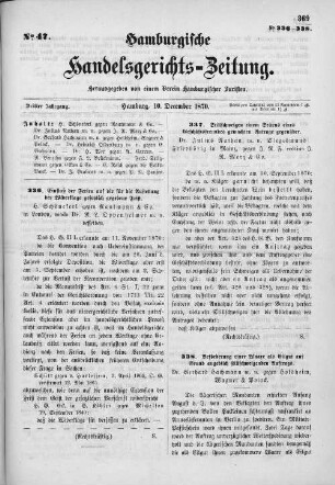 No. 47. 10. Dezember 1870